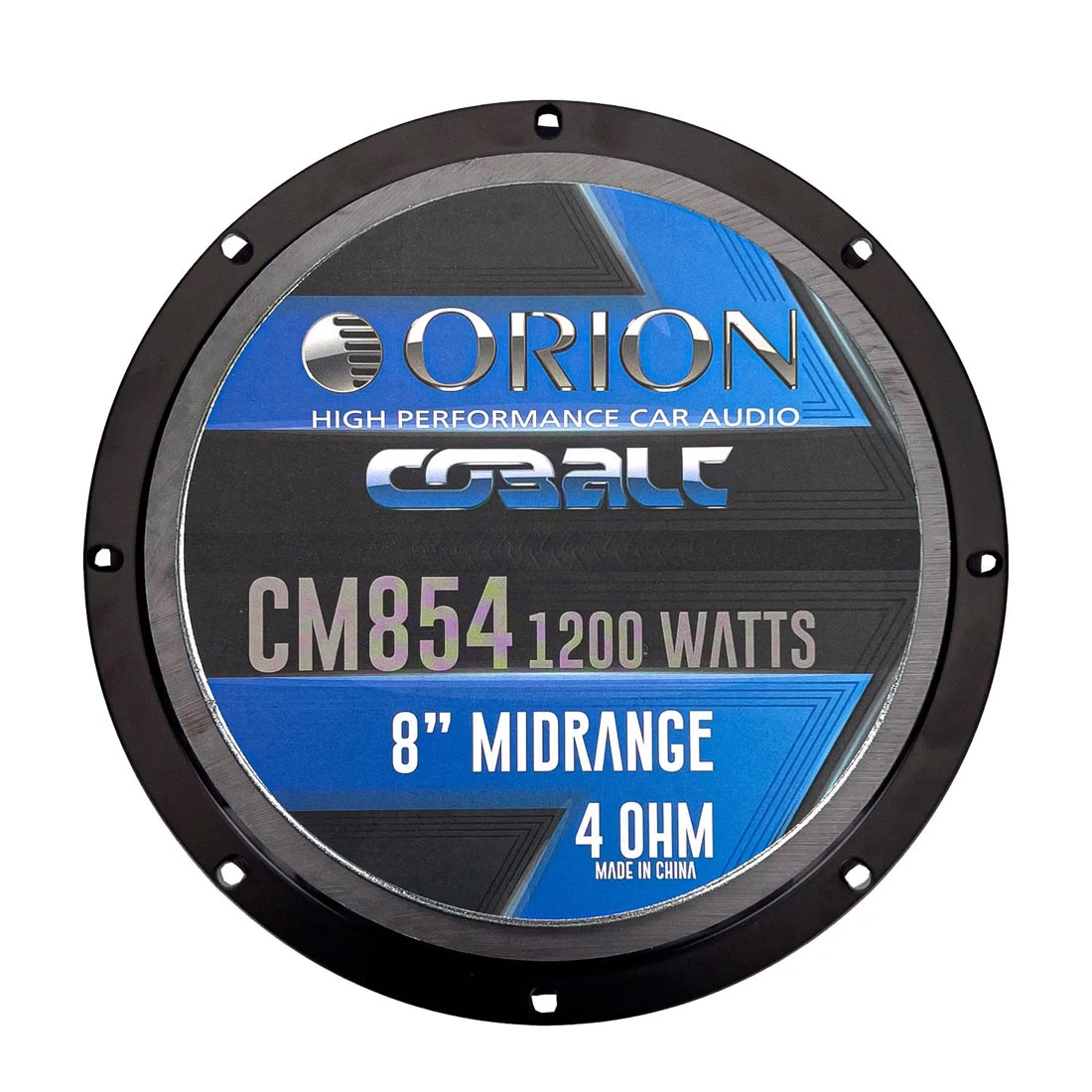 Orion CM854 8" 1200W Max 4-Ohm Car Audio Midrange Bullet Speakers (Pair)