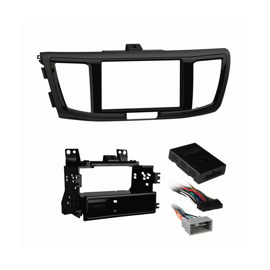 Metra 99-7804HG 1-2 DIN Car Radio Installation Dash Kit for 2013-17 Honda Accord