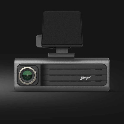 Stinger OPSIS SDC-2CHFHD Universal Full HD Resolution Front and Rear Dash Camera