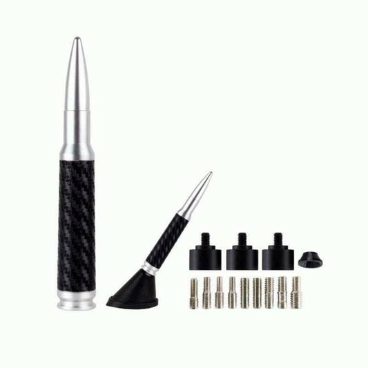 Ammo Tenna 50CF Billet with Carbon Fiber Wrap - .50 Caliber Replica Antenna Mast