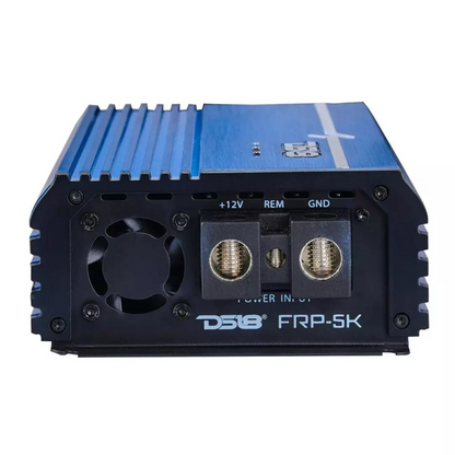 DS18 FRP-5K/BL 1-Channel 5000W RMS @ 1-Ohm Class-D Full-Range Amplifier (Blue)