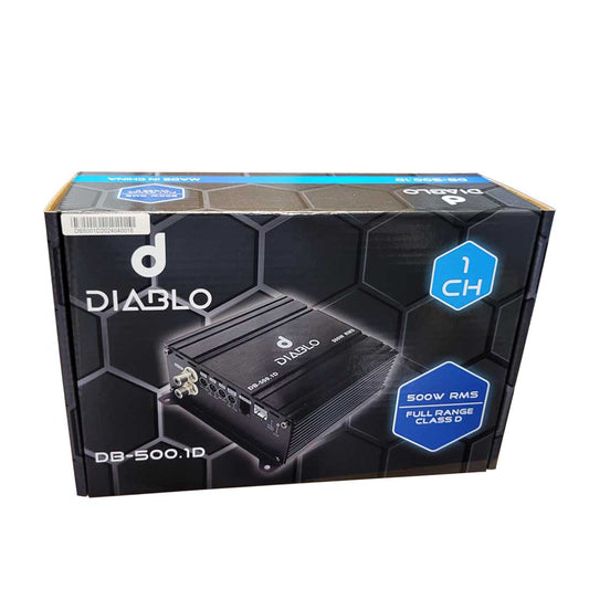 Diablo DB-500.1D Monoblock 500W RMS Full-Range Super Mini Class-D Amplifier