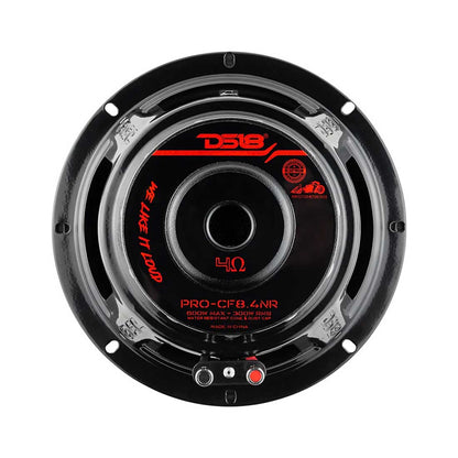 DS18 PRO-CF8.4NR 8" 600W Max 4-Ohm Carbon Fiber Cone Mid-Bass Loudspeaker