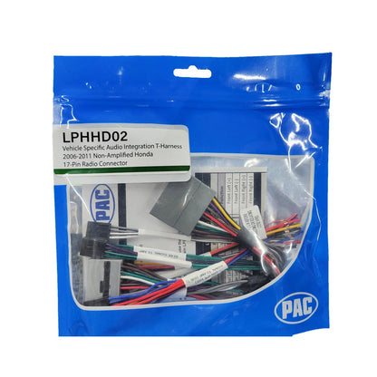 PAC LPHHD02 Audio Integration T-Harness for Select Non-Amplified Honda 2006-2011