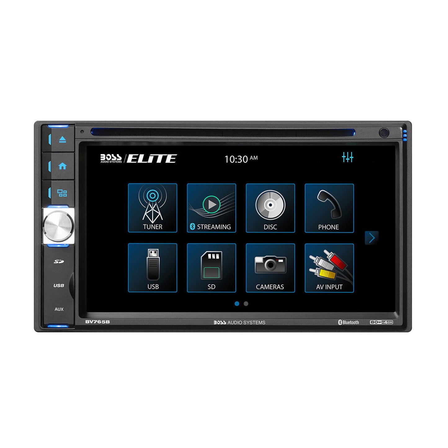 Boss Audio BV765B 2-DIN In-Dash CD/DVD/Bluetooth Receiver w/ 6.5" Touchscreen