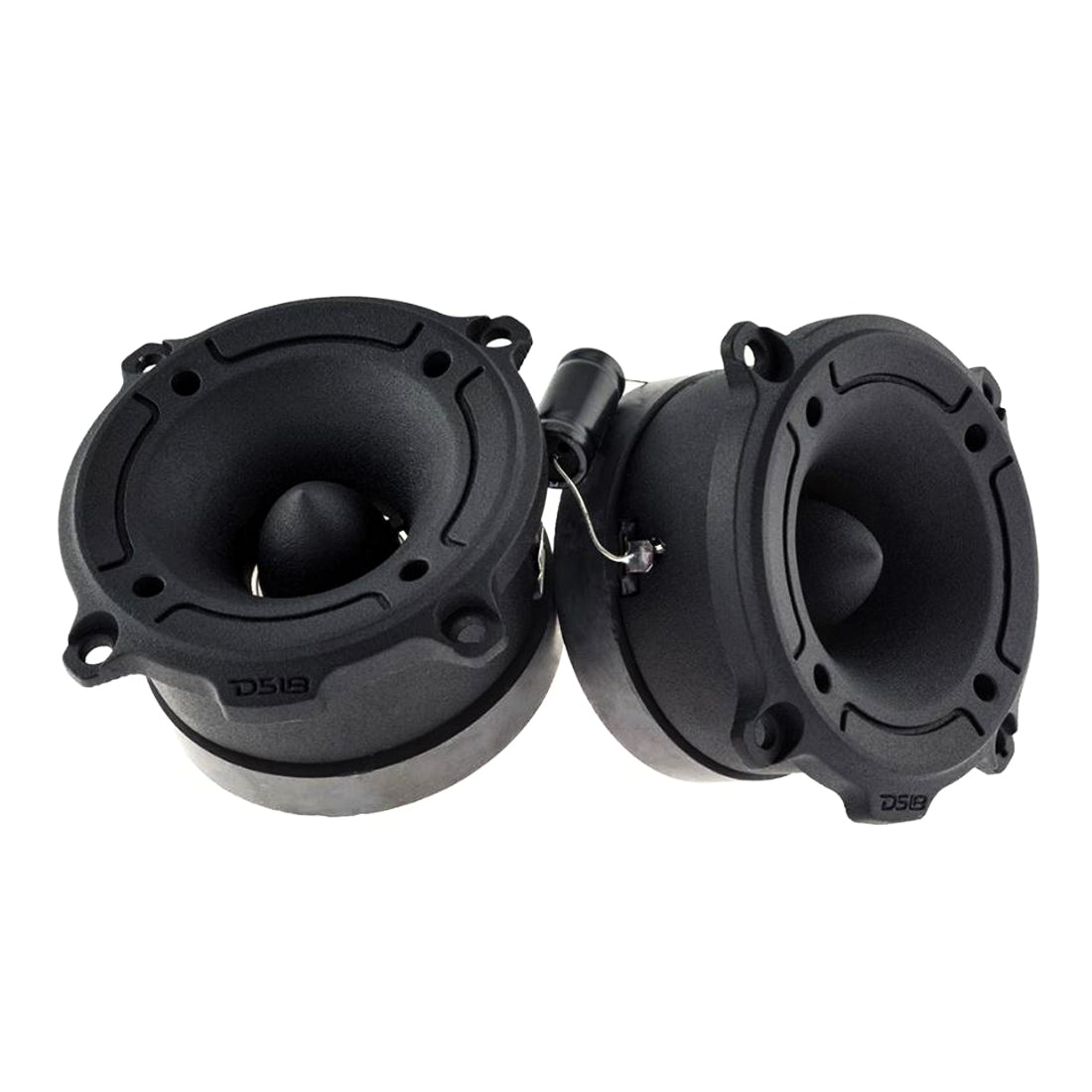 DS18 PRO-TW120B 300 W Max 1" 4-Ohms Car Audio Super Bullet Tweeters - Black