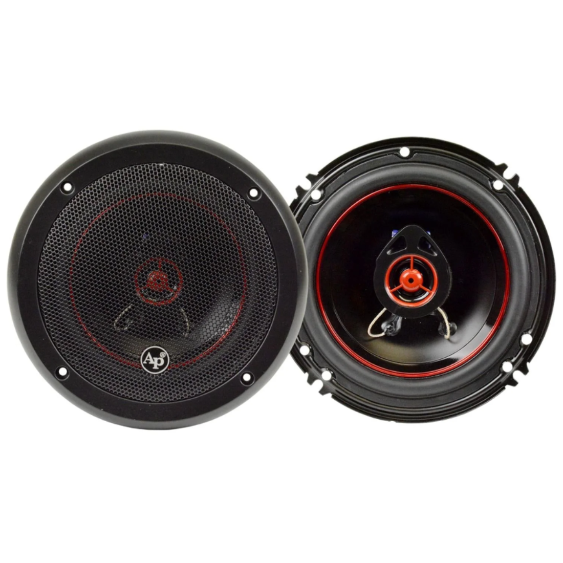 Audiopipe CSL-1622R 6" 2-Way 250W Max Power 4-Ohm Car Audio Coaxial Speakers