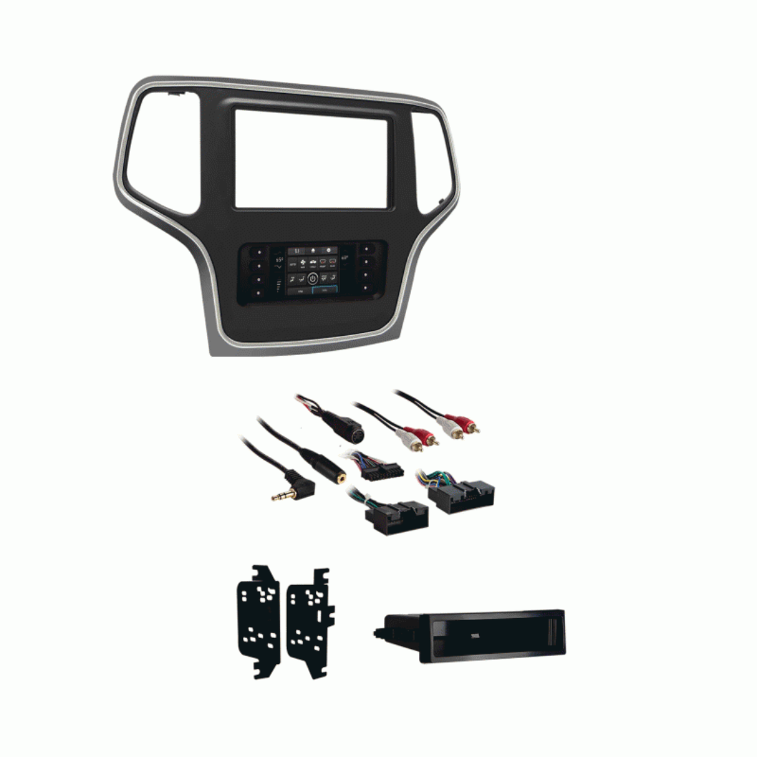 Metra 99-6536S Radio Installation Dash Kit for Jeep Grand Cherokee 2014-2021