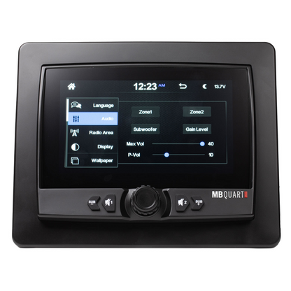 MB Quart GMR7V1 7" Touchscreen Bluetooth / CarPlay Marine Digital Media Receiver