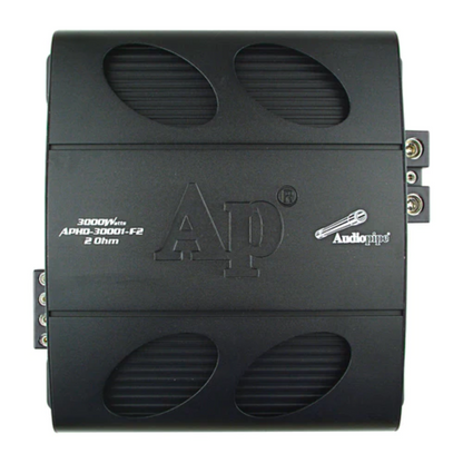 Audiopipe APHD-30001-F2 Monoblock 3000W Class-D Full Range Car Audio Amplifier