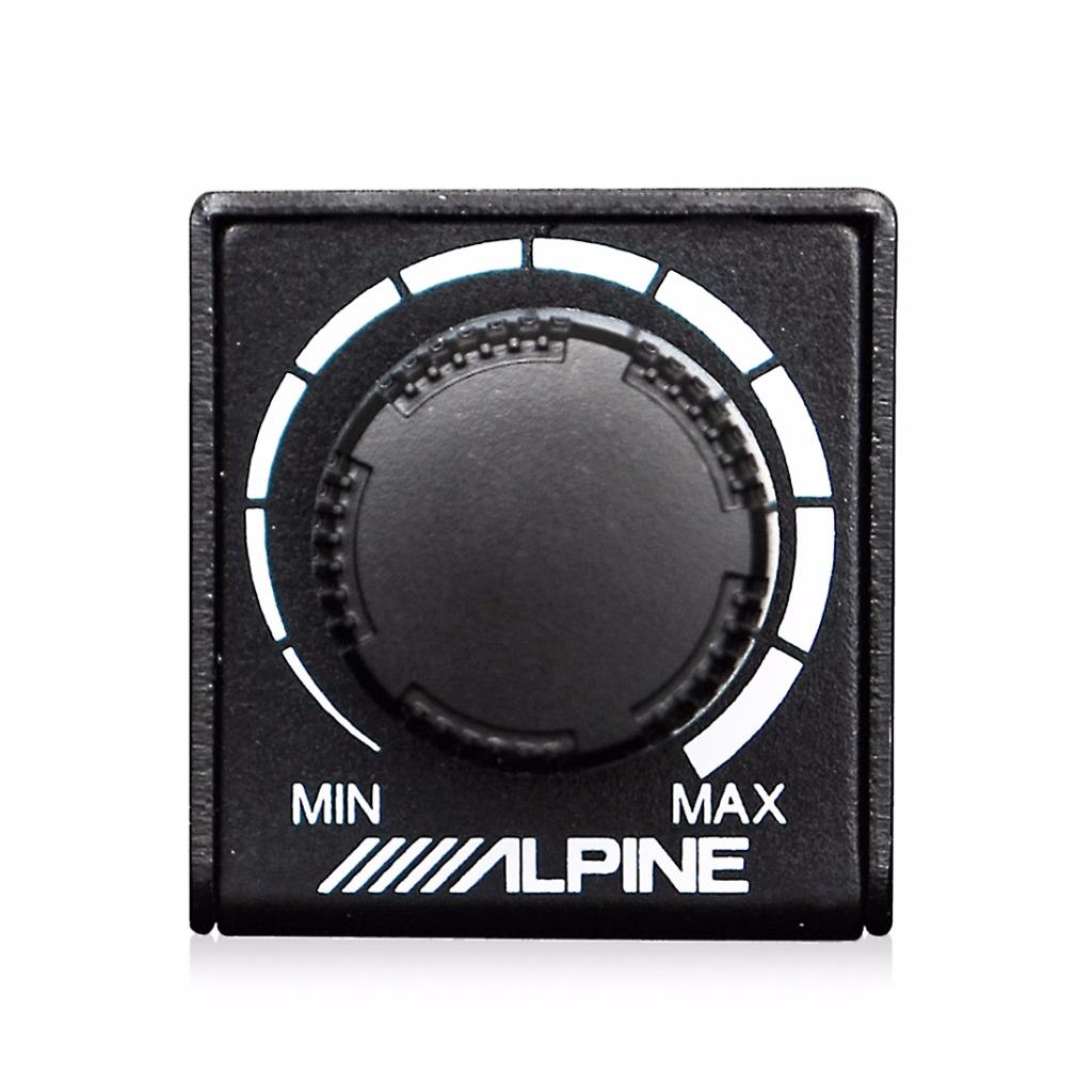 Alpine RUX-KNOB.2 Remote Bass Knob Subwoofer Level Control for Alpine Amplifiers