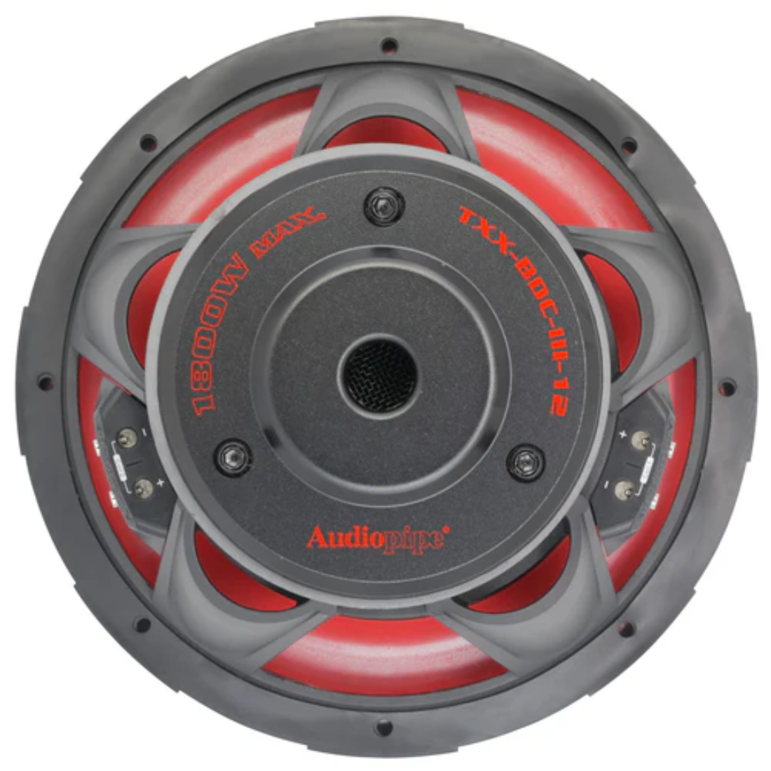 Audiopipe TXX-BDC-III-12 12" 1800W Max Dual 4-Ohm DVC Triple Stack Car Subwoofer