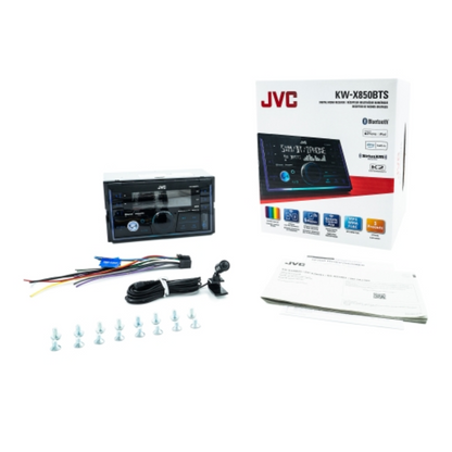 JVC KW-X850BTS 2-DIN In-Dash Bluetooth Digital Media Receiver w/ Amazon Alexa