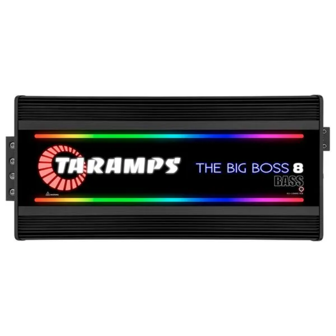 Taramps THE BIG BOSS 8 BASS BLACK 1-CH 8000W RMS 0.5 - 2 Ohms RGB Car Amplifier