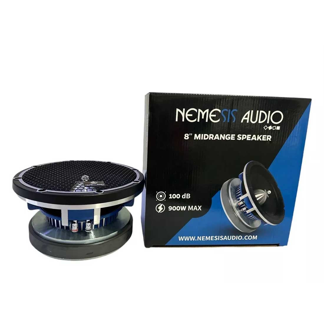 Nemesis Audio COL-8MR 8" 900W Max 4-Ohm 2.5" VC Car Midrange Speaker (Single)