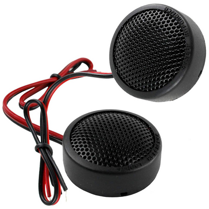 Memphis Audio SRX1 1" 120W Peak Power Car Audio Mylar Dome Tweeters (Pair)