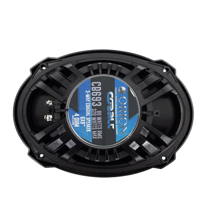 Orion CB693 Cobalt Series 6" x 9" 3-Way 320W Max 4-Ohm Coaxial Speakers (Pair)