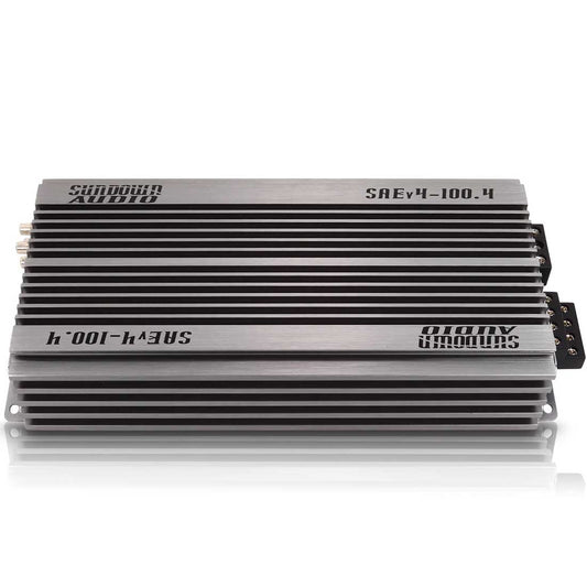 Sundown Audio SAEV4-100.4 4-Channel 100W RMS x 4 @ 4-Ohms Class-AB Car Amplifier