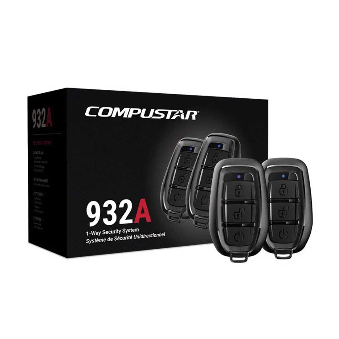 Compustar CS932-A All-in-One 1-Way Keyless Entry Car Alarm & Security System