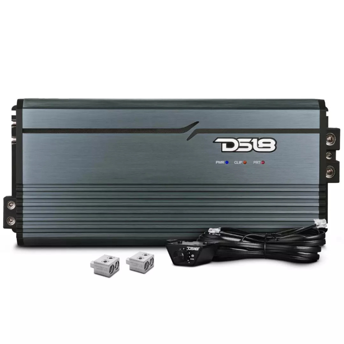 DS18 FRP-5K/TI 1-Channel 5000W RMS@1-Ohm Class-D Full-Range Amplifier (Titanium)