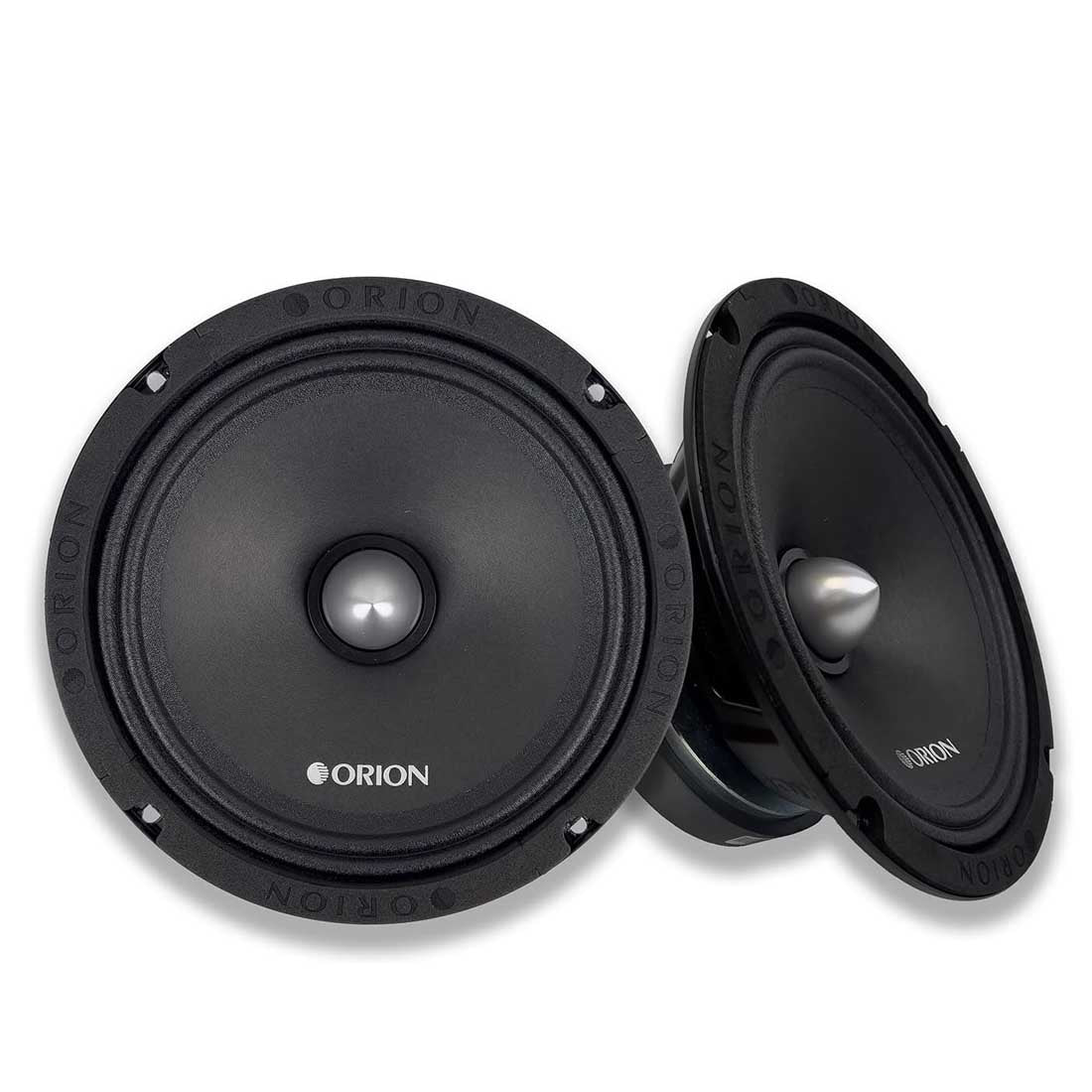 Orion CM85 8" 1200 Watts Peak 4-Ohm Car Audio Midrange Bullet Speakers (Pair)