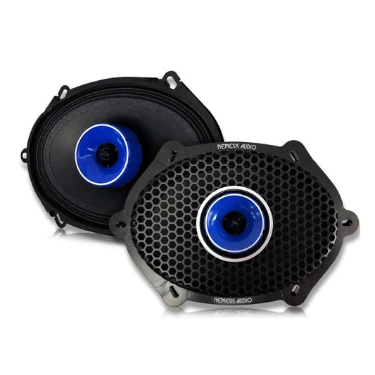 Nemesis Audio NA-57PRO 5" x 7" 2-Way 240W RMS 4-Ohm Car Stereo Midrange Speakers