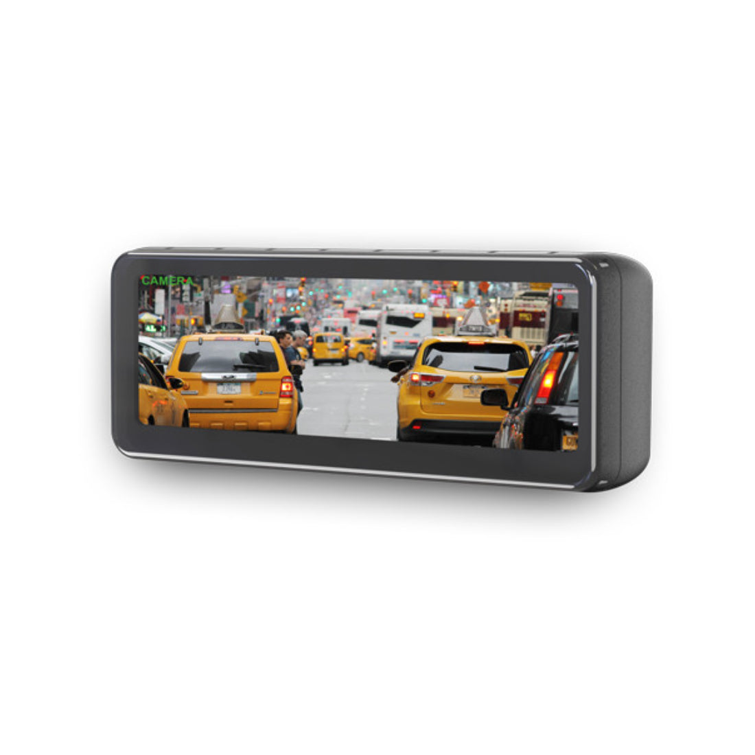 BOYO VTM73FL Frameless Replacement Rear-View Mirror with 7.3" TFT-LCD Backup Camera Monitor 4 Camera Inputs