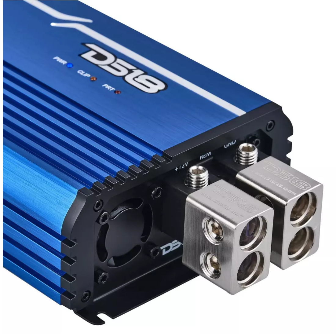 DS18 FRP-5K/BL 1-Channel 5000W RMS @ 1-Ohm Class-D Full-Range Amplifier (Blue)