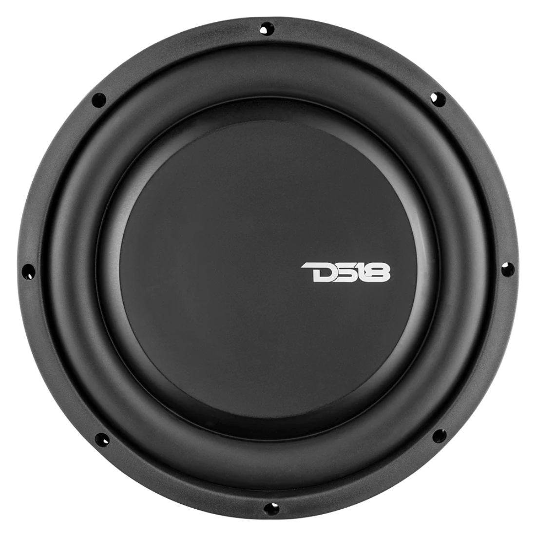 DS18 PSW10.4D 10" 1000W Max Dual 4-Ohm Voice Coil DVC Shallow Mount Subwoofer