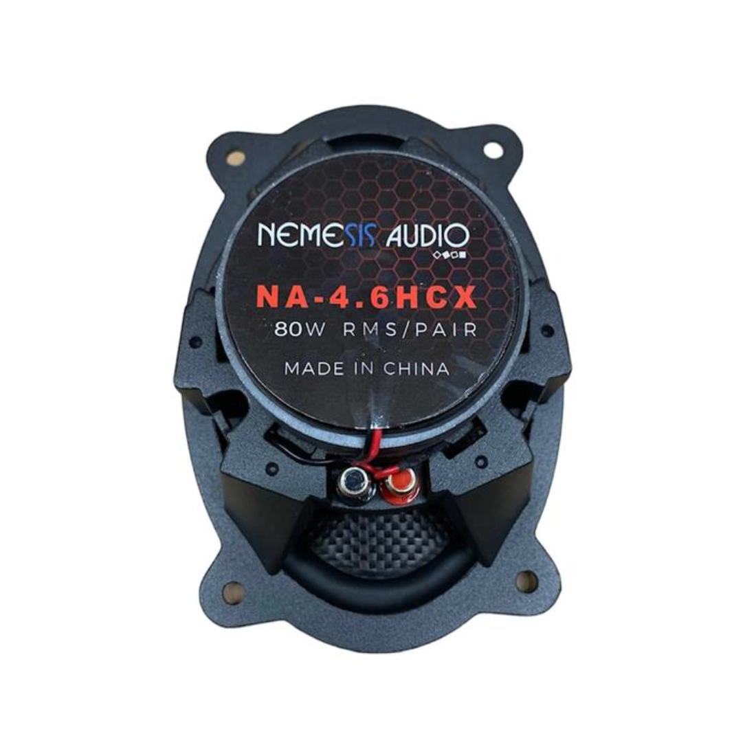 Nemesis Audio NA-4.6HCX 4" x 6"  2-Way 80W RMS 4-Ohms Car Coaxial Speakers