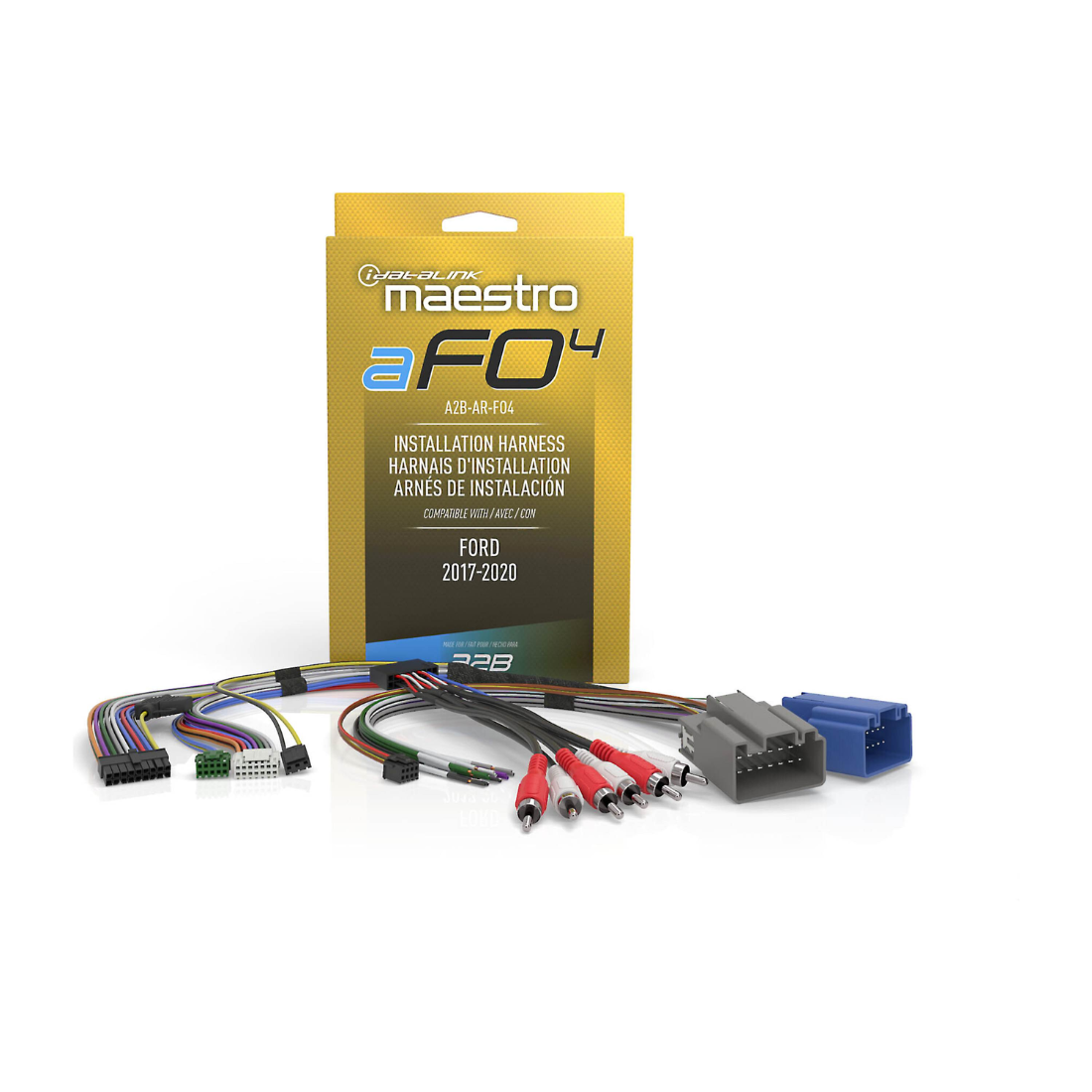 iDatalink Maestro A2B-AR-FO4 Amplifier Harness for Ford 2017-2020 w/ A2B Amps