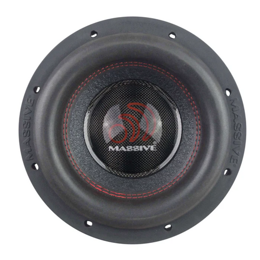 Massive Audio H84XR 8" 1800W Peak 2.5" Dual 4-Ohm Voice Coil DVC Car Subwoofer