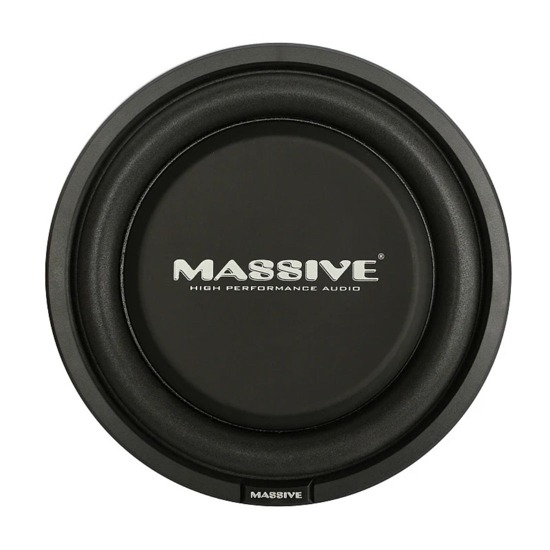 Massive Audio UFO10V2 10" 600W Max Dual 4-Ohm Voice Coil DVC Slim Subwoofer