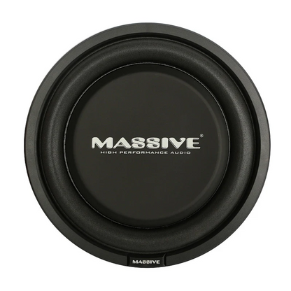 Massive Audio UFO10V2 10" 600W Max Dual 4-Ohm Voice Coil DVC Slim Subwoofer