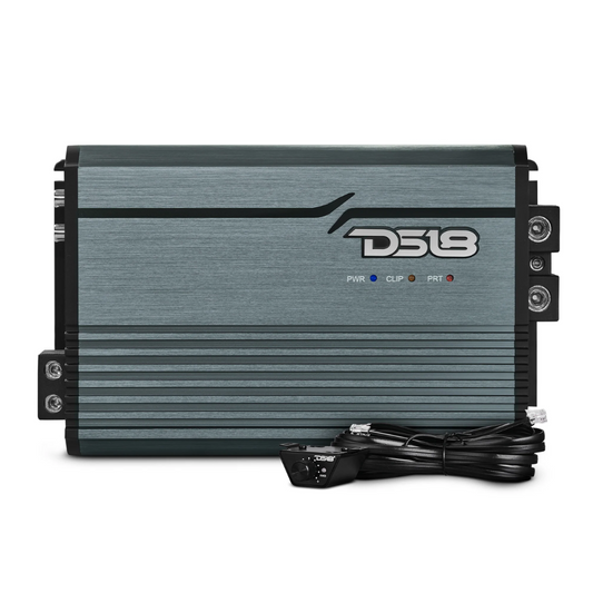 DS18 FRP-2.5K/TI 1-CH 2500W RMS Class-D Compact Full-Range Amplifier TITANIUM