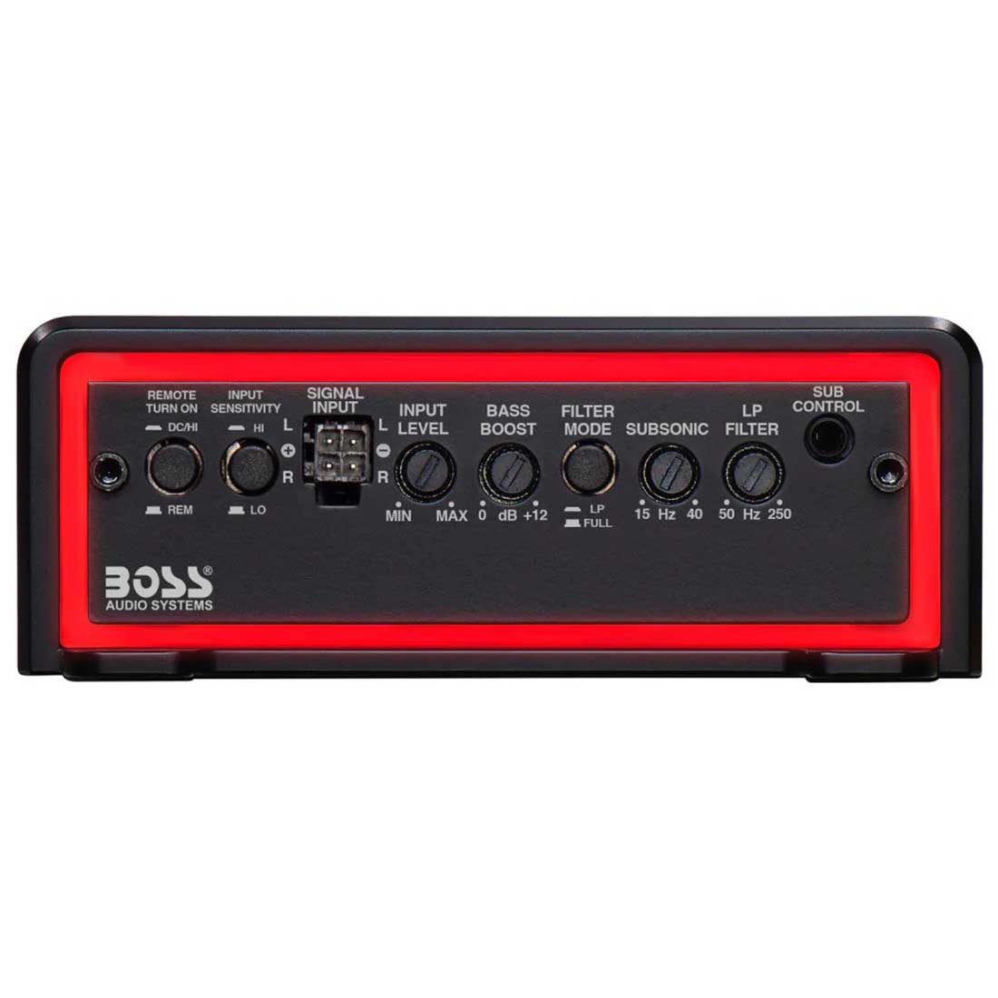 Boss Audio BE1200.1D 1-CH Monoblock 1200W Peak 1 to 8-Ohm Class-D Car Amplifier