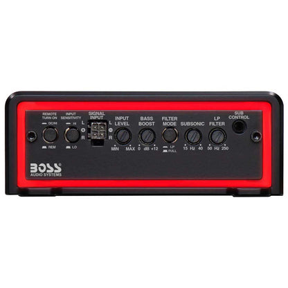 Boss Audio BE1200.1D 1-CH Monoblock 1200W Peak 1 to 8-Ohm Class-D Car Amplifier