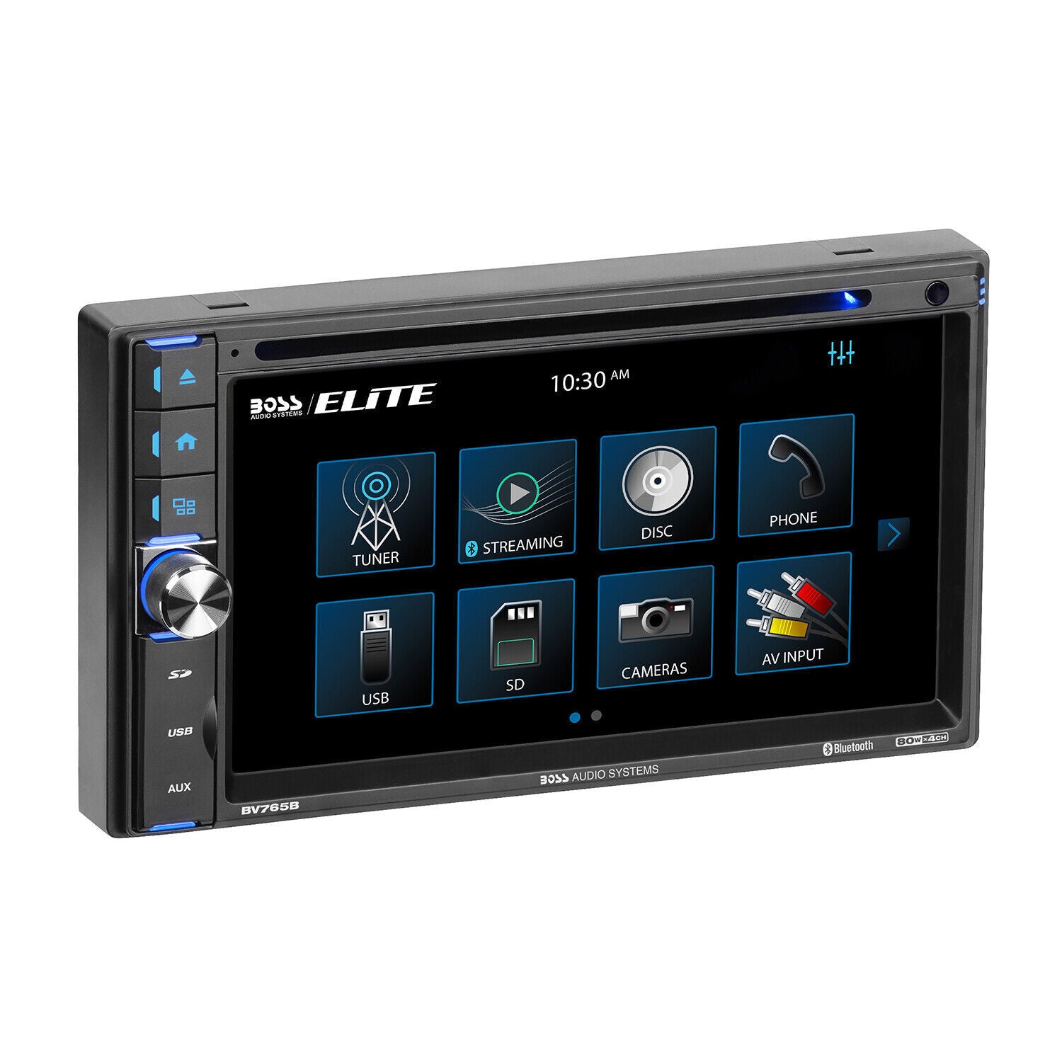 Boss Audio BV765B 2-DIN In-Dash CD/DVD/Bluetooth Receiver w/ 6.5" Touchscreen