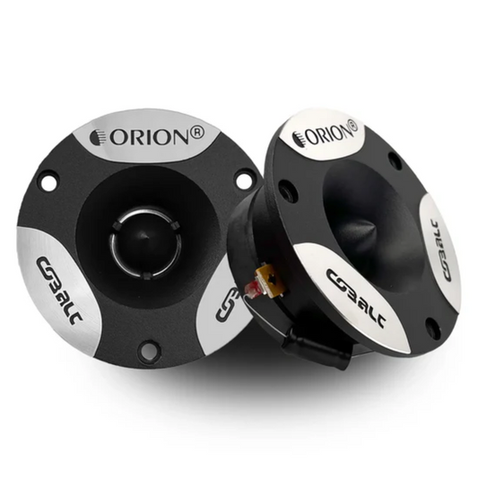 Orion CTW101 3.75" 200 Watts Peak 4-Ohm Aluminum Super Bullet Tweeters (Pair)