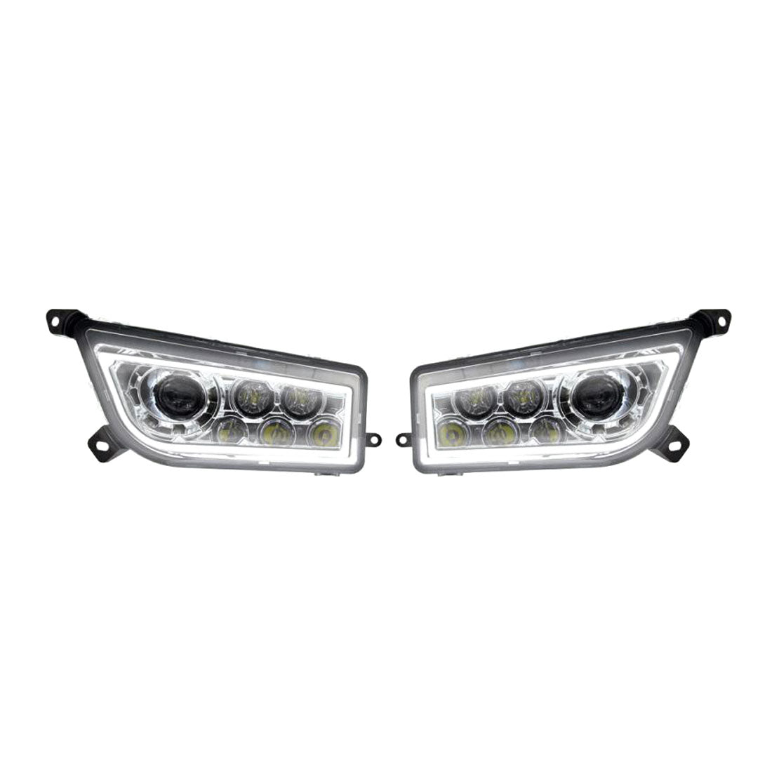 Metra MPS-RZ1LEDH Polaris RZR Extreme LED DRL Halo Headlights