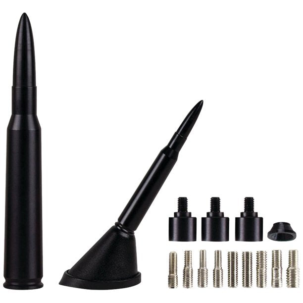 AMMO TENNA 30FB 4.25"" Billet Aluminum .30 Cal Replica Antenna Mast (Flat Black) electronic consumer