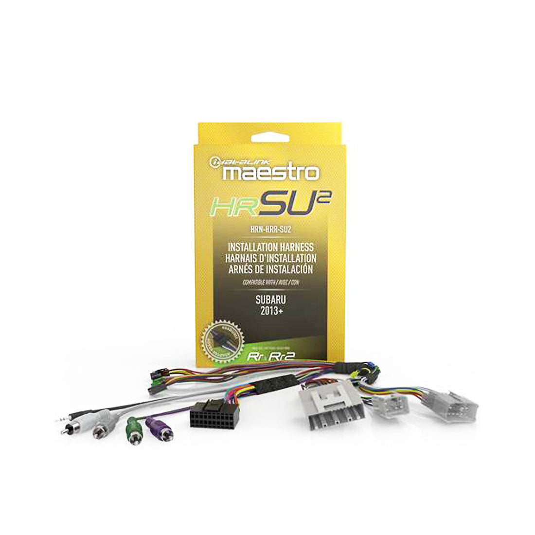 iDatalink HRN-HRR-SU2 Radio Replacement SWC Interface Harness for 2012-Up Subaru