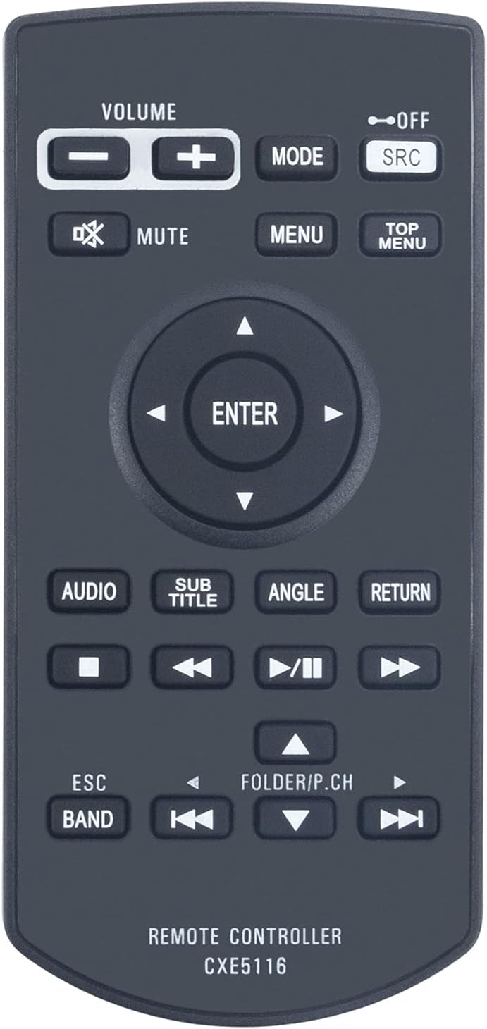 CXE5116 Car Audio Navigation Remote w/ DVD Control