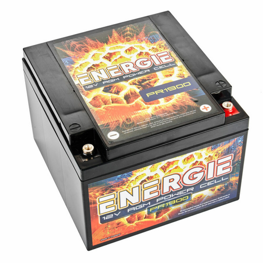 Energie PR1900 1900 Watt 12V AGM 28 Ah Capacity Power Cell Battery